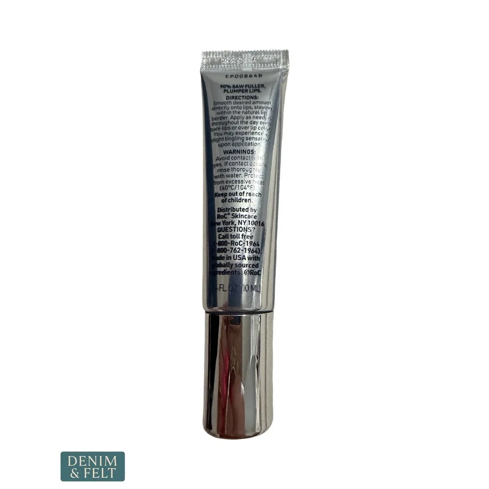 NEW RoC Derm Correxion Lip Volumizer Treatment Hyaluronic Acid Plumper 0.34oz